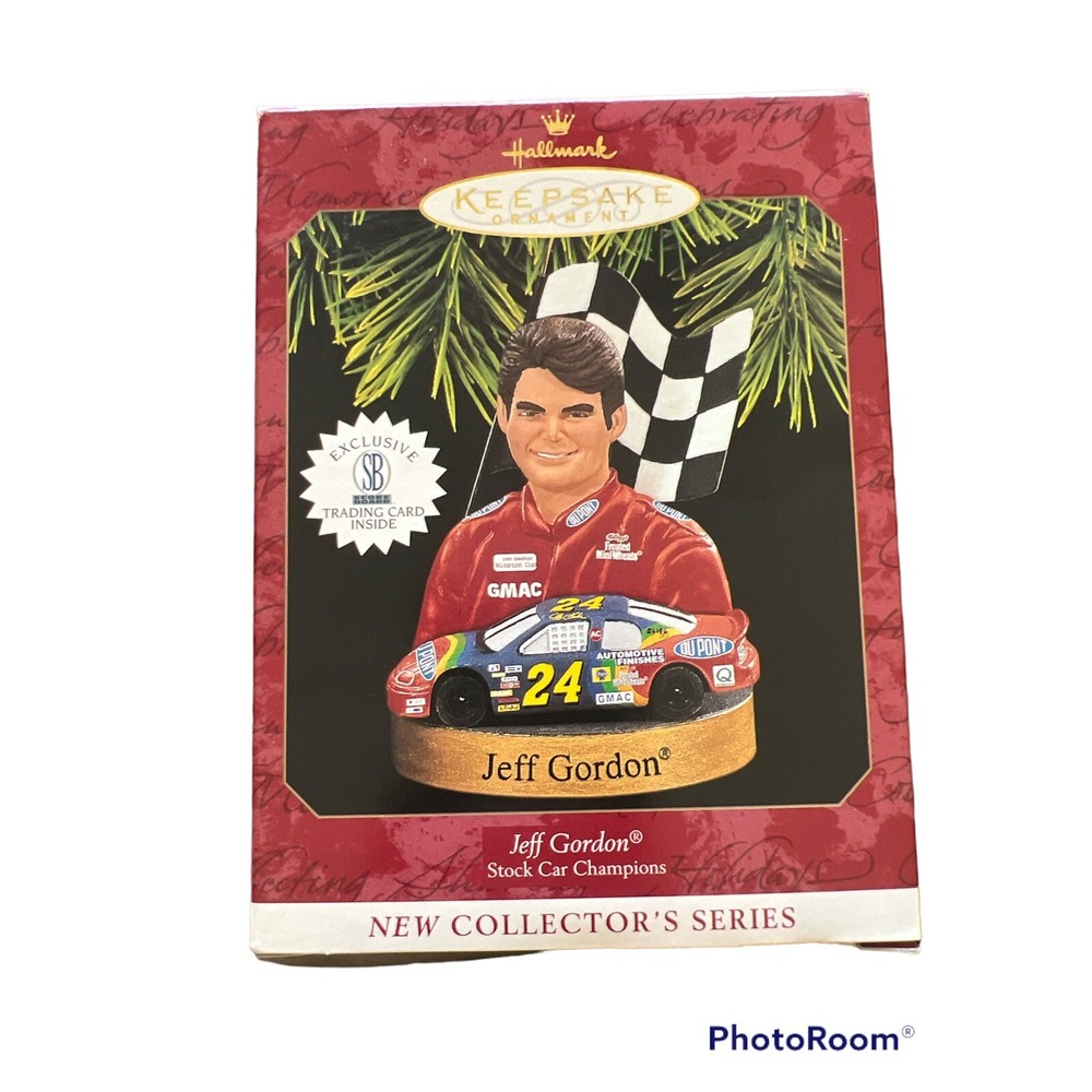 Hallmark Keepsake Ornament 1997 Jeff Gordon NASCAR Stock Car Champions Series 1